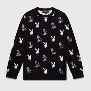 OVO / PLAYBOY | Drake Intarsia Sweater